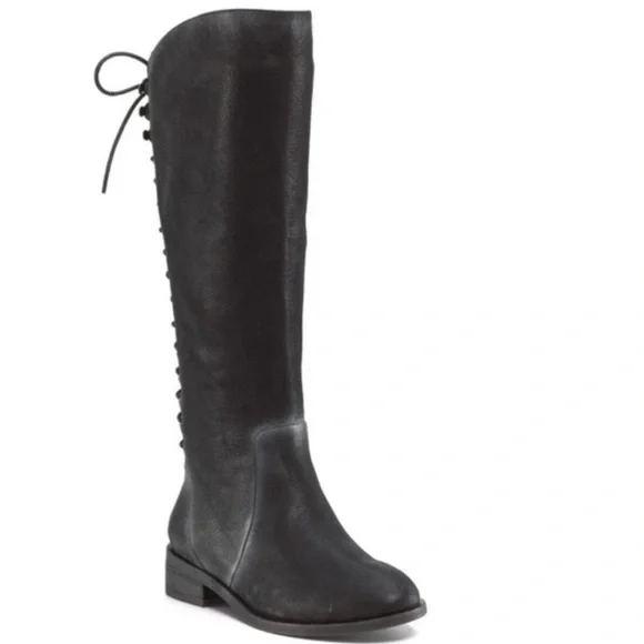 Joie Shoes Joie Slow Ride Distressed Lace Up Boots Size